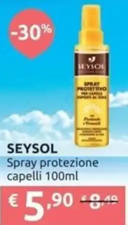 PiùMe SEYSOL Spray protezione capelli offerta