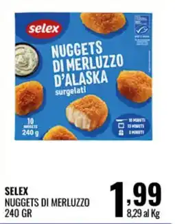 Gecop SELEX NUGGETS DI MERLUZZO offerta