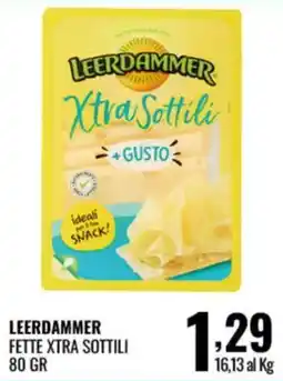Gecop LEERDAMMER FETTE XTRA SOTTILI offerta
