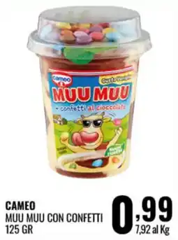 Gecop Cameo Muu Muu con Confetti offerta