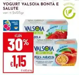 Pan Yogurt Valsoia Bontà e Salute offerta