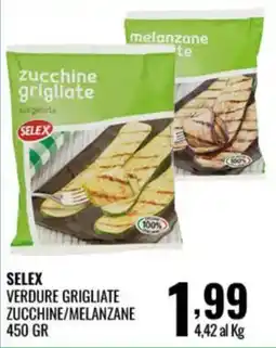Gecop SELEX VERDURE GRIGLIATE ZUCCHINE/MELANZANE offerta