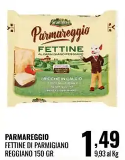 Gecop Parmareggio Fettine di Parmigiano Reggiano offerta