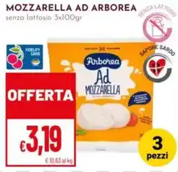 Pan Mozzarella ad Arborea senza lattosio offerta