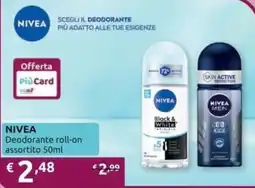 PiùMe NIVEA Deodorante roll-on offerta