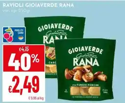 Pan Ravioli Gioiaverde Rana offerta