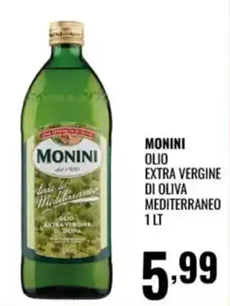 Gecop Monini Olio Extra Vergine di Oliva Mediterraneo offerta