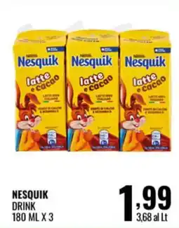 Gecop Nesquik latte e cacao offerta