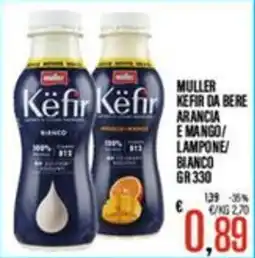 Supermercati EffePiù Muller Kefir offerta