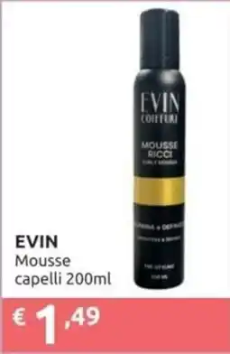 PiùMe EVIN Mousse capelli offerta