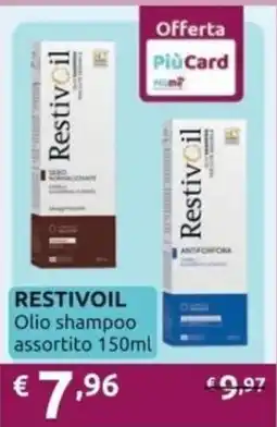 PiùMe Restivoil Olio shampoo offerta