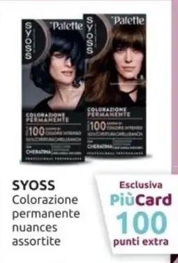 PiùMe SYOSS Colorazione permanente offerta