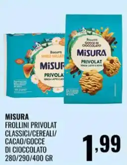 Gecop Misura Frollini Privolat offerta