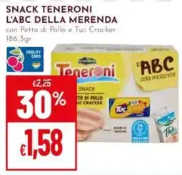 Pan SNACK TENERONI L'ABC DELLA MERENDA offerta