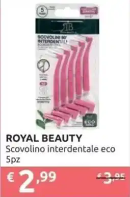 PiùMe ROYAL BEAUTY Scovolino interdentale eco offerta