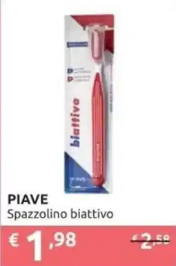 PiùMe PIAVE Spazzolino biattivo offerta