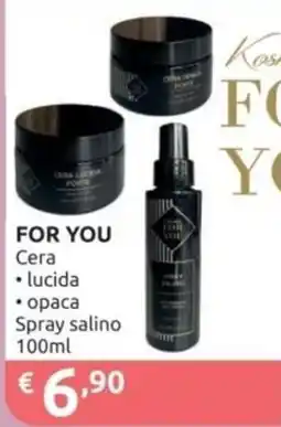PiùMe FOR YOU Cera offerta