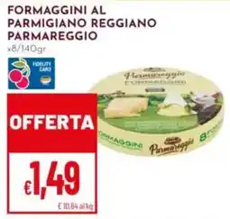 Pan Formaggini al Parmigiano Reggiano Parmareggio offerta