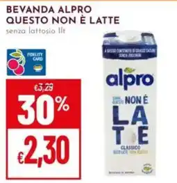 Pan Beveranda Alpro questo non è latte senza lattosio offerta