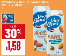 Pan Beveranda a base di mandorla BIO Vivi Bene offerta