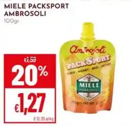 Pan Miele Packsport Ambrosoli offerta