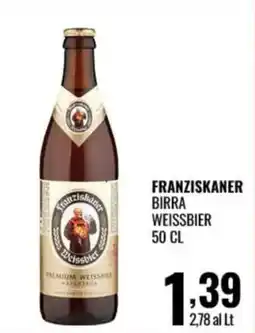 Gecop Franziskaner Birra Weissbier offerta