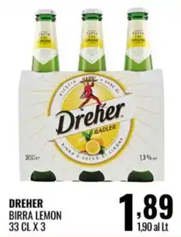 Gecop Dreher Birra Lemon offerta