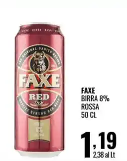 Gecop FAXE BIRRA ROSSA offerta