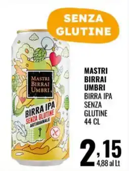 Gecop Mastri Birrai Umbri Birra IPA Senza Glutine offerta