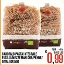Supermercati EffePiù GAROFALO PASTA INTEGRALE offerta
