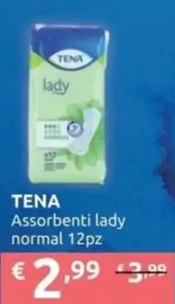 PiùMe TENA Assorbenti lady normal offerta
