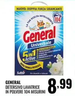 Gecop General Detersivo Lavatrice offerta