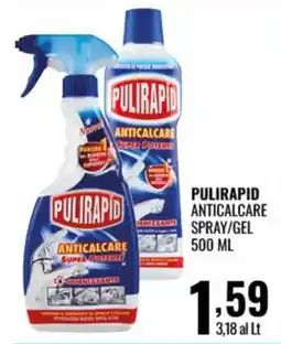 Gecop Pulirapid Anticalcare Spray/Gel offerta