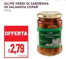 Pan Olive Verdi di Sardegna in Salamoia Copar offerta