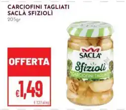 Pan Sacla' Sfiziolì Carciofini Tagliati offerta
