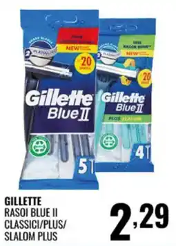 Gecop Gillette Rasoio Blue II offerta