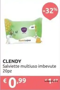 PiùMe CLENDY Salviette multiuso imbevute offerta