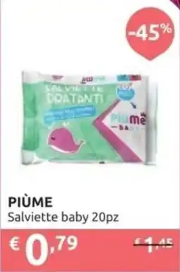 PiùMe PIÙME Salviette baby offerta