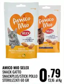 Gecop AMICO MIO SELEX SNACK GATTO offerta