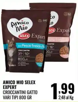 Gecop AMICO MIO SELEX EXPERT CROCCANTINI GATTO offerta