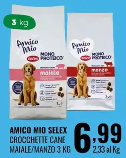 Gecop Amico Mio Selex Crocchette Cane offerta