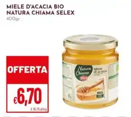 Pan Miele d'acacia bio Natura Chiama Selex offerta