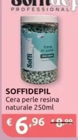 PiùMe Soffidepil Cera perle resina naturale offerta