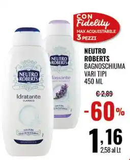 Gecop Neutro Roberts Bagnoschiuma offerta