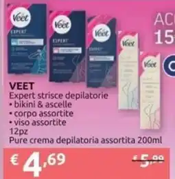 PiùMe VEET Expert strisce depilatorie offerta