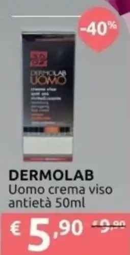 PiùMe DERMOLAB Uomo crema viso offerta
