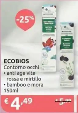 PiùMe ECOBIOS Contorno occhi offerta