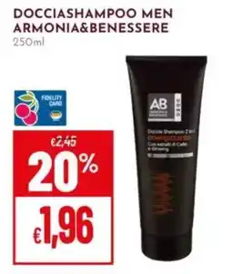 Pan DOCCIA SHAMPOO MEN ARMONIA & BENESSERE offerta