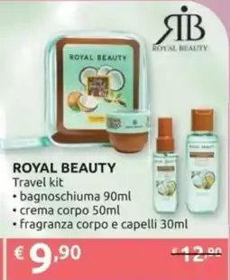 PiùMe Royal Beauty Travel kit offerta