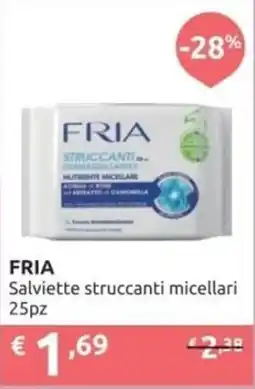 PiùMe FRIA Salviette struccanti micellari offerta